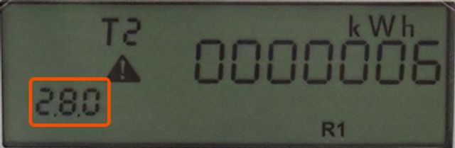 Stav dodávky je 6 kWh