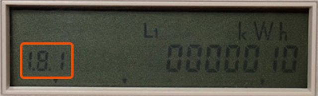 Stav elektroměru ve vysokém tarifu je 10 kWh