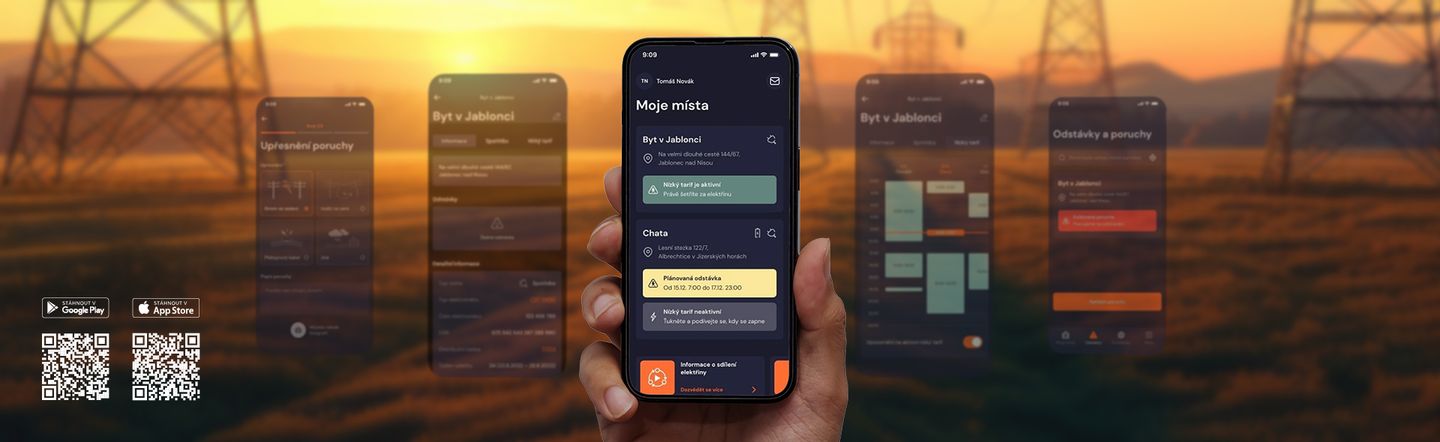 Mobilní aplikace Proud