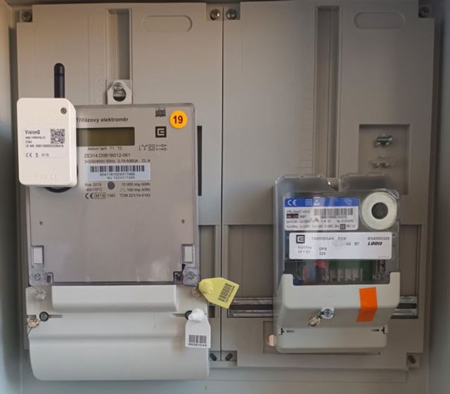 Ukázka zapojení jednoho ze schválených zařízení pro optické rozhraní Ukázka zapojení jednoho ze schválených zařízení pro optické rozhraní