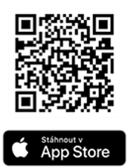 QR kód pro stažení aplikace proud z app store