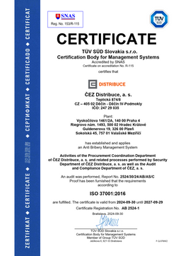 certifikát