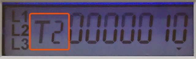 Stav elektroměru v nízkém tarifu je 10 kWh Stav elektroměru v nízkém tarifu je 10 kWh