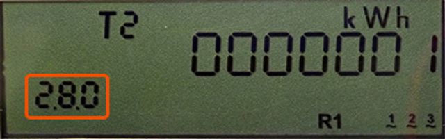 Stav dodávky je 1 kWh