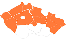 mapa čr